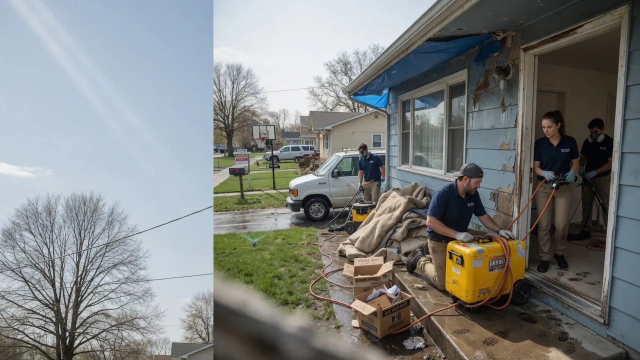 Basement Flood Cleanup in Home, PA near me